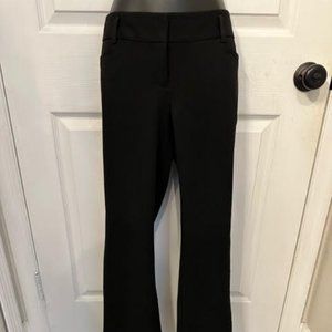 Express Columnist Black Pant Size 6S-Like New
